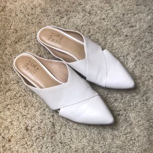 Naturalizer backless flats, size 8
